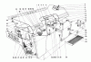 Toro 55302 (950) - 950 Suburban Lawn Tractor, 1970 (0000001-0999999) Listas de piezas de repuesto y dibujos HOOD & GRILLE ASSEMBLY