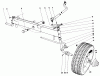 Toro 57051 - 25" Lawn Tractor, 1969 (9000001-9999999) Listas de piezas de repuesto y dibujos 905 AND 910 FRONT AXLE ASSEMBLY