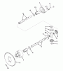 Toro 57204 - 32" Lawn Tractor, 1970 (0000001-0999999) Listas de piezas de repuesto y dibujos DIFFERENTIAL MODEL 120