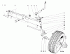 Toro 57104 - 32" Lawn Tractor, 1970 (0000001-0999999) Pièces détachées FRONT AXLE ASSEMBLY