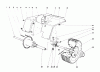 Toro 57204 - 32" Lawn Tractor, 1970 (0000001-0999999) Listas de piezas de repuesto y dibujos REAR AXLE ASSEMBLY