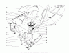 Toro 57351 - 32" Lawn Tractor, 1977 (7000001-7999999) Pièces détachées CLUTCH & ACTUATOR ASSEMBLY