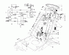 Toro 57351 - 32" Lawn Tractor, 1977 (7000001-7999999) Pièces détachées STEERING WHEEL & DASH ASSEMBLY
