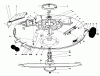 Toro 57300 (8-32) - 8-32 Front Engine Rider, 1984 (4000001-4999999) Pièces détachées CUTTING DECK MODEL 59130