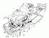 Toro 57360 (11-32) - 11-32 Lawn Tractor, 1984 (4000001-4999999) Pièces détachées ENGINE ASSEMBLY MODEL 57300