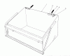 Toro 57300 (8-32) - 8-32 Front Engine Rider, 1984 (4000001-4999999) Pièces détachées LEAF BAG MODEL 59123 (FOR USE ON TWIN BAGGER GRASS CATCHER)(OPTIONAL)