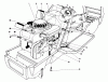 Toro 57305 - 32" Lawn Tractor, 1978 (8000001-8999999) Pièces détachées ENGINE ASSEMBLY