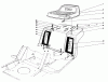 Toro 57305 - 32" Lawn Tractor, 1978 (8000001-8999999) Pièces détachées REAR BODY & SEAT ASSEMBLY