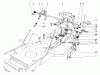 Toro 57356 (11-42) - 11-42 Lawn Tractor, 1978 (8000001-8999999) Pièces détachées SHIFT & CLUTCH ASSEMBLY