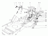 Toro 57356 (11-42) - 11-42 Lawn Tractor, 1979 (9000001-9999999) Pièces détachées SHIFT & CLUTCH ASSEMBLY