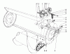 Toro 57357 (11-44) - 11-44 Lawn Tractor, 1981 (1000001-1999999) Listas de piezas de repuesto y dibujos 36" SNOWTHROWER ATTACHMENT MODEL 59136 #3