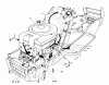 Toro 57357 (11-44) - 11-44 Lawn Tractor, 1981 (1000001-1999999) Listas de piezas de repuesto y dibujos ENGINE ASSEMBLY