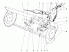 Toro 57357 (11-44) - 11-44 Lawn Tractor, 1982 (2000001-2999999) Ersatzteile 36" SNOWTHROWER ATTACHMENT MODEL 59136 #4