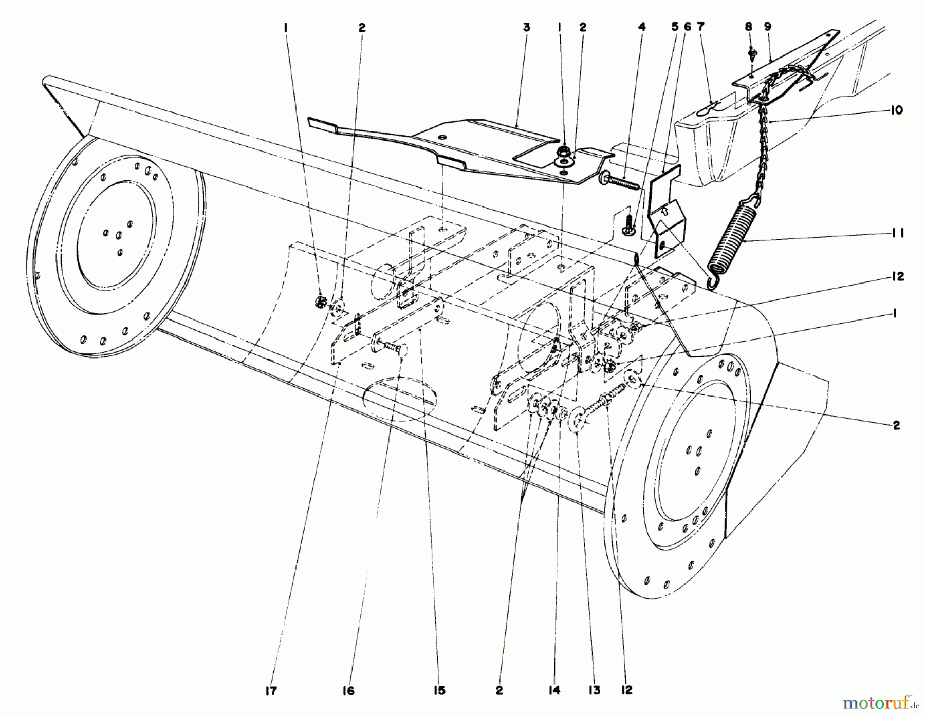  Toro Neu Mowers, Lawn & Garden Tractor Seite 1 57357 (11-44) - Toro 11-44 Lawn Tractor, 1983 (3000001-3999999) 36