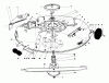 Toro 57360 (11-32) - 11-32 Lawn Tractor, 1986 (6000001-6999999) Pièces détachées CUTTING DECK MODEL 59130