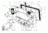 Toro 57360 (11-32) - 11-32 Lawn Tractor, 1986 (6000001-6999999) Pièces détachées EASY-EMPTY GRASS CATCHER MODEL 59111 (OPTIONAL)