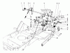 Toro 57360 (11-32) - 11-32 Lawn Tractor, 1986 (6000001-6999999) Pièces détachées SHIFT & CLUTCH ASSEMBLY