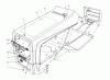 Toro 57375 - 8 hp Front Engine Rider, 1980 (0000001-0999999) Pièces détachées HOOD ASSEMBLY