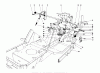 Toro 57375 - 8 hp Front Engine Rider, 1980 (0000001-0999999) Pièces détachées SHIFT & CLUTCH ASSEMBLY