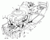 Toro 57385 - 11 hp Front Engine Rider, 1980 (0000001-0999999) Pièces détachées ENGINE ASSEMBLY MODEL 57380
