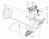 Toro 57385 - 11 hp Front Engine Rider, 1981 (1000001-1999999) Pièces détachées 36" SNOWTHROWER ATTACHMENT MODEL 59136 #2