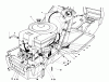 Toro 57385 - 11 hp Front Engine Rider, 1981 (1000001-1999999) Pièces détachées ENGINE ASSEMBLY