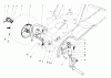Toro 57385 - 11 hp Front Engine Rider, 1981 (1000001-1999999) Pièces détachées FRONT AXLE ASSEMBLY