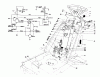 Toro 57385 - 11 hp Front Engine Rider, 1981 (1000001-1999999) Pièces détachées STEERING WHEEL & DASH ASSEMBLY