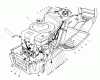 Toro 57430 (12-44) - 12-44 Pro Lawn Tractor, 1988 (8000001-8999999) Pièces détachées ENGINE ASSEMBLY