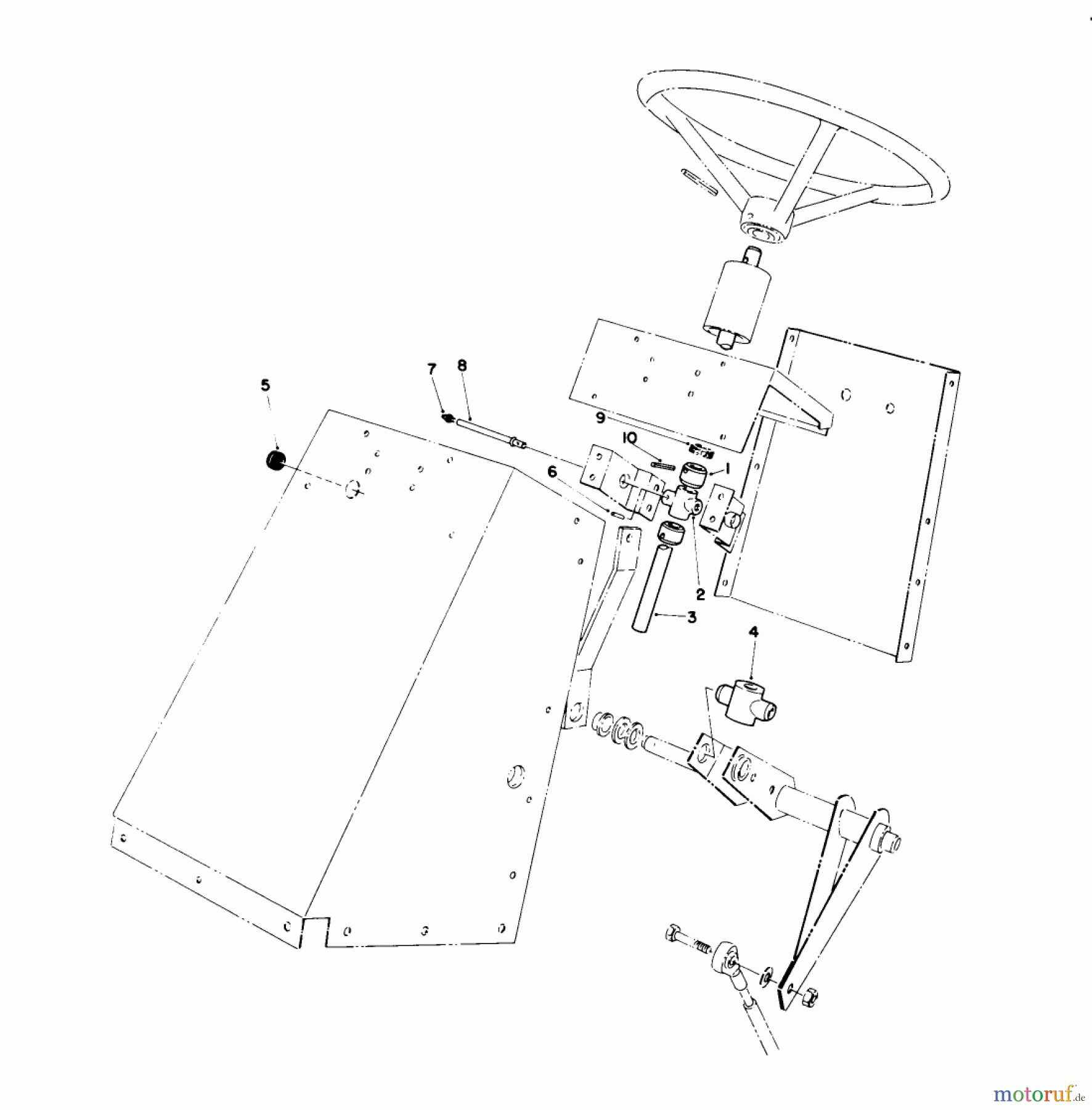  Toro Neu Accessories, Mower 61-9430 - Toro Steering Bearing Kit STEERING BEARING KIT-GROUNDMASTER 117