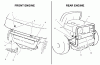 Toro 79086 - 32" Twin Bagger, RER/XL, 1999 (9900001-9999999) Pièces détachées MOUNTING HARDWARE