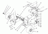 Toro 71140 (10-32XL) - 10-32XL Lawn Tractor, 1993 (3900001-3999999) Pièces détachées FRONT AXLE ASSEMBLY