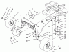 Toro 71191 (13-38HXL) - 13-38HXL Lawn Tractor, 1995 (5900001-5910000) Pièces détachées FRONT AXLE ASSEMBLY