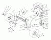 Toro 71213 (13-38HXL) - 13-38HXL Lawn Tractor, 1995 (59100001-59999999) Listas de piezas de repuesto y dibujos FRONT AXLE ASSEMBLY