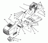 Toro 71191 (13-38HXL) - 13-38HXL Lawn Tractor, 1995 (5910001-5999999) Pièces détachées HOOD ASSEMBLY