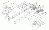 Toro 71213 (13-38HXL) - 13-38HXL Lawn Tractor, 1995 (59100001-59999999) Listas de piezas de repuesto y dibujos SPEED CONTROL & REAR WHEEL ASSEMBLY