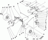 Toro 71216 (15-44HXL) - 15-44HXL Lawn Tractor, 1995 (59000001-59999999) Listas de piezas de repuesto y dibujos FRONT AXLE ASSEMBLY