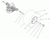 Toro 71196 (16-44HXL) - 16-44HXL Lawn Tractor, 1996 (6900001-6999999) Pièces détachées REAR AXLE ASSEMBLY