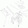 Toro 71197 (17-44HXL) - 17-44HXL Lawn Tractor, 1999 (9900001-9999999) Pièces détachées STEERING ASSEMBLY