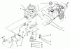 Toro 71200 (12-32XL) - 12-32XL Lawn Tractor, 1995 (5900001-5910000) Pièces détachées ENGINE ASSEMBLY
