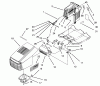 Toro 71200 (12-32XL) - 12-32XL Lawn Tractor, 1995 (5900001-5910000) Pièces détachées HOOD ASSEMBLY
