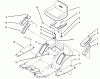 Toro 71200 (12-32XL) - 12-32XL Lawn Tractor, 1995 (5900001-5910000) Pièces détachées SEAT ASSEMBLY