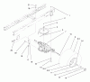 Toro 71201 (12-32XL) - 12-32XL Lawn Tractor, 1998 (8900001-8999999) Pièces détachées TRANSAXLE ASSEMBLY