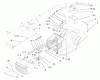 Toro 71208 (13-38XL) - 13-38XL Lawn Tractor, 1998 (8900001-8999999) Listas de piezas de repuesto y dibujos ELECTRICAL ASSEMBLY