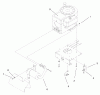 Toro 71209 (13-32XLE) - 13-32XLE Lawn Tractor, 2000 (200000001-200999999) Listas de piezas de repuesto y dibujos ENGINE SYSTEM COMPONENTS ASSEMBLY