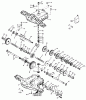 Toro 71209 (13-32XLE) - 13-32XLE Lawn Tractor, 2001 (210000001-210999999) Pièces détachées PEERLESS TRANSAXLE MODEL MST 205-509