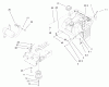 Toro 71209 (13-32XLE) - 13-32XLE Lawn Tractor, 2002 (220010001-220999999) Pièces détachées ENGINE SYSTEMS COMPONENTS ASSEMBLY