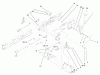 Toro 71209 (13-32XLE) - 13-32XLE Lawn Tractor, 2002 (220010001-220999999) Pièces détachées HEIGHT OF CUT COMPONENTS ASSEMBLY