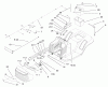 Toro 71215 (14-38HXL) - 14-38HXL Lawn Tractor, 1998 (8900001-8999999) Pièces détachées ELECTRICAL ASSEMBLY