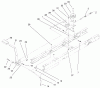 Toro 71241 (16-38HXLE) - 16-38HXLE Lawn Tractor, 2000 (200000001-200999999) Listas de piezas de repuesto y dibujos TRACTION CLUTCHING COMPONENTS ASSEMBLY